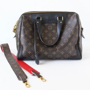 Louis Vuitton Brown and Black Monogram Bag